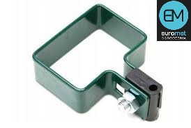 Obejma 40x60mm przelotowa startowa narożna pod słupek panel