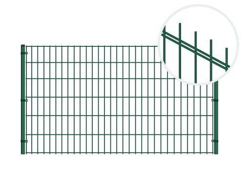 Panel ogrodzeniowy 143cm 2D 6/5/6mm ocynk+kolor grafit