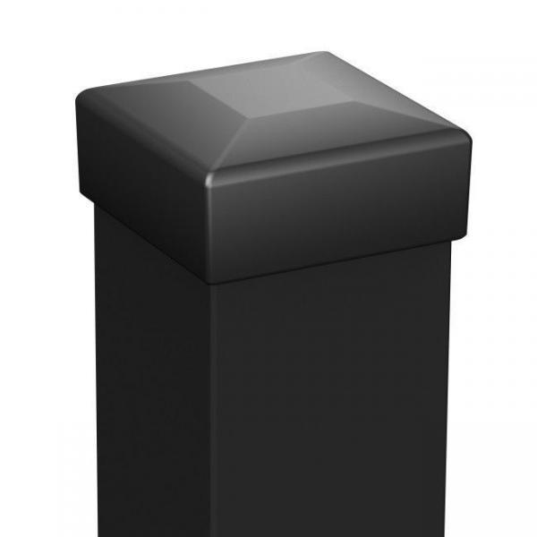 Słupek ogrodzeniowy 60x60x1,5mm 230cm ocynkowany z kolorem