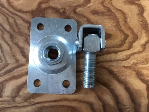 Zawias do bramy skrzydłowej i furtek M20 przykręcany Mocny