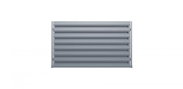 Przęsło 120x200cm ze sztachet ogrodzeniowe antracyt Mat