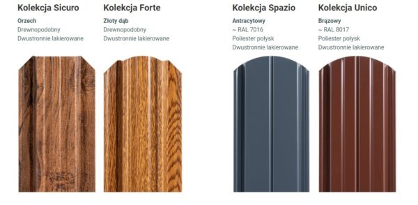 Przęsło ogrodzeniowe 120x200cm ze sztachet metalowych Euromet