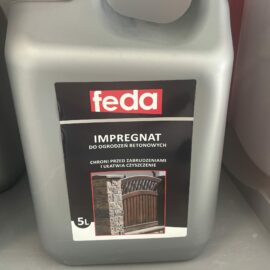 Impregnat do ogrodzeń betonowych Feda 5L Super Jakość