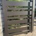 Furtka aluminiowa 150x90cm z pochwytem antaba