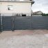 Brama przesuwna aluminiowa 150x500cm żaluzja profil