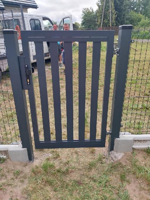 Przęsła ogrodzeniowe aluminiowe pionowe