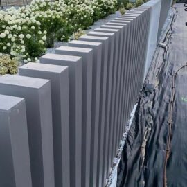 Przęsło aluminiowe Grzebieniowe 200x100cm profil 20x10cm Przęsło aluminiowe Grzebieniowe 200x100cm profil 20x10cm