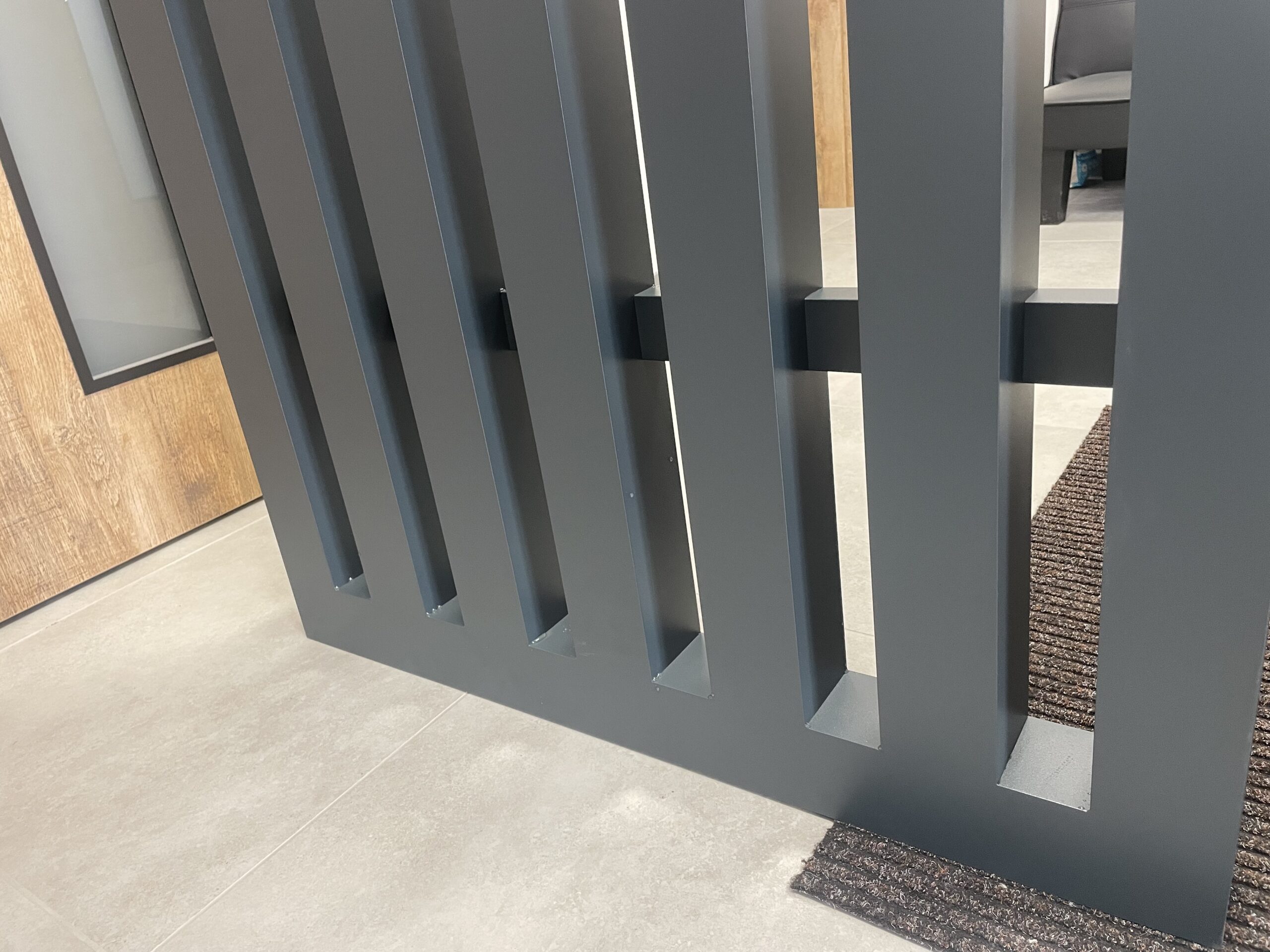 Przęsło aluminiowe Grzebieniowe 150x100cm profil 20x10cm