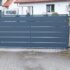 Brama jednoskrzydłowa aluminiowa 150x400cm profil poziomo