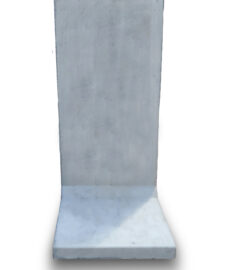 Murek oporowy 120x99x12cm typu L