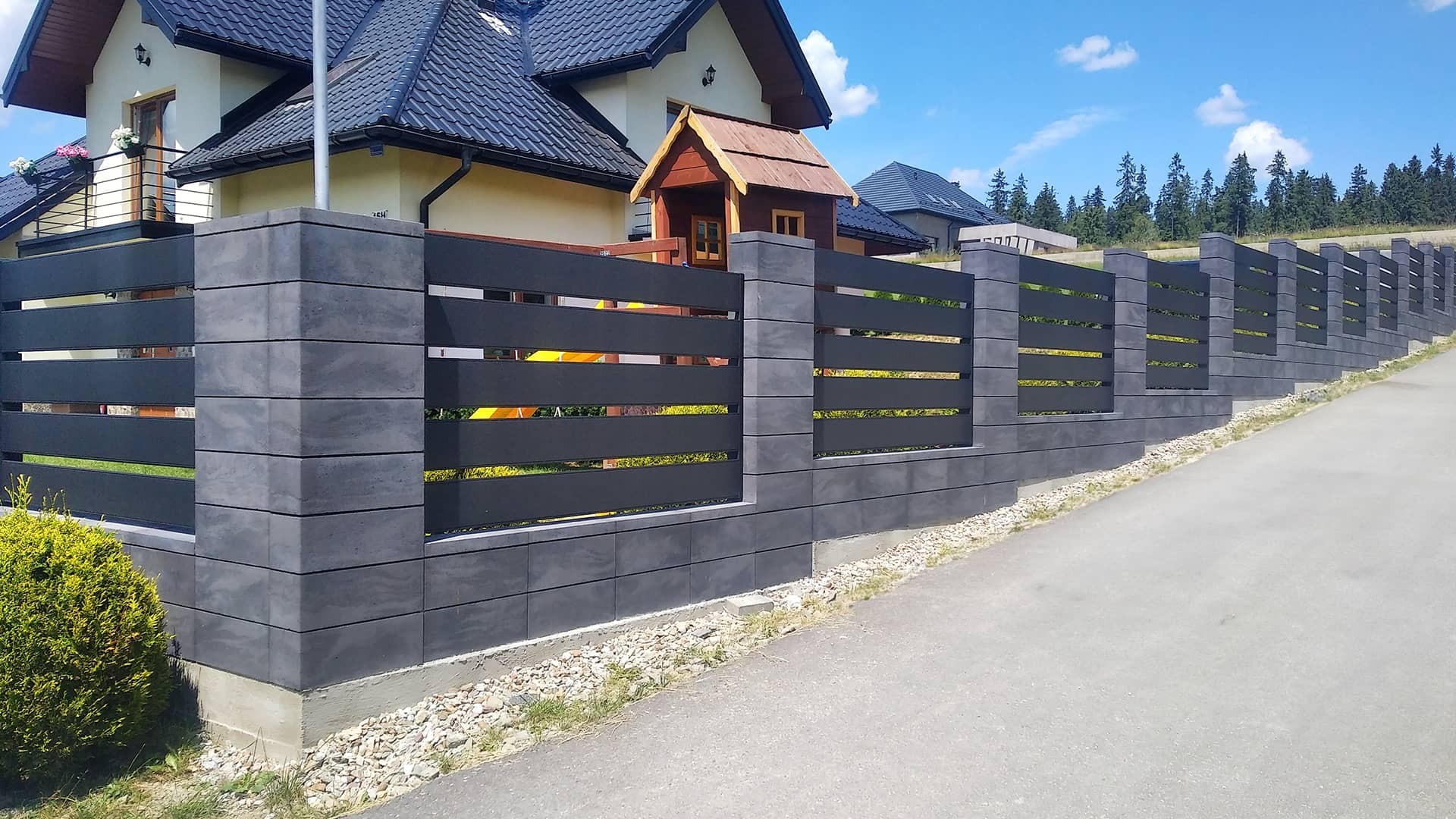 Przęsło 120x200cm ogrodzeniowe Variante 200 paczka