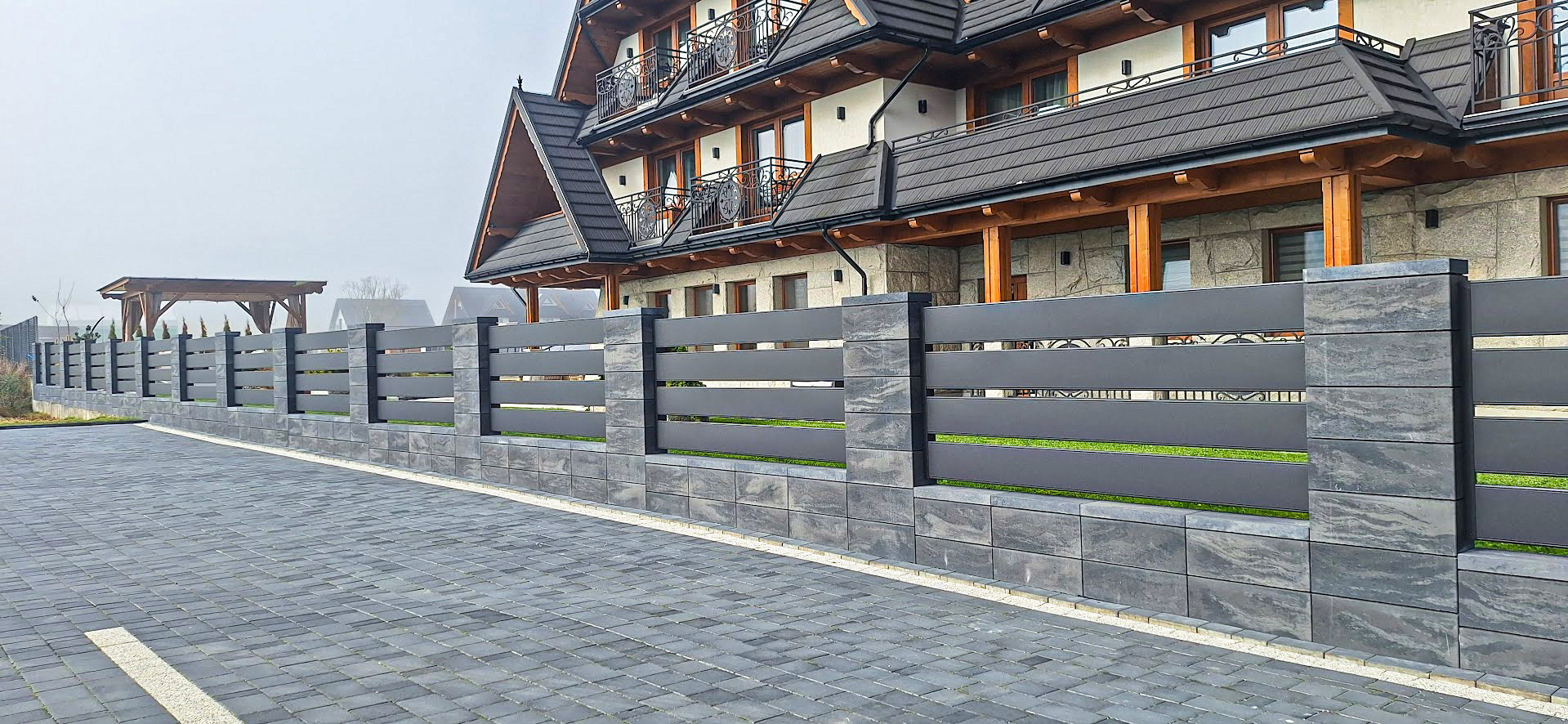 Przęsło 120x200cm ogrodzeniowe Variante Forte 200 paczka