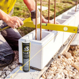 Klej do betonu 290ml pustaków ogrodzeniowych