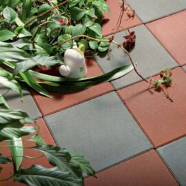 Płyta brukowa 35x35x5cm szara chodnikowa tarasowa