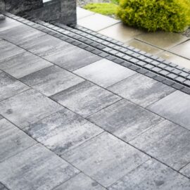 Płyta tarasowa 35x35x5cm brukowa szara colormix Megan