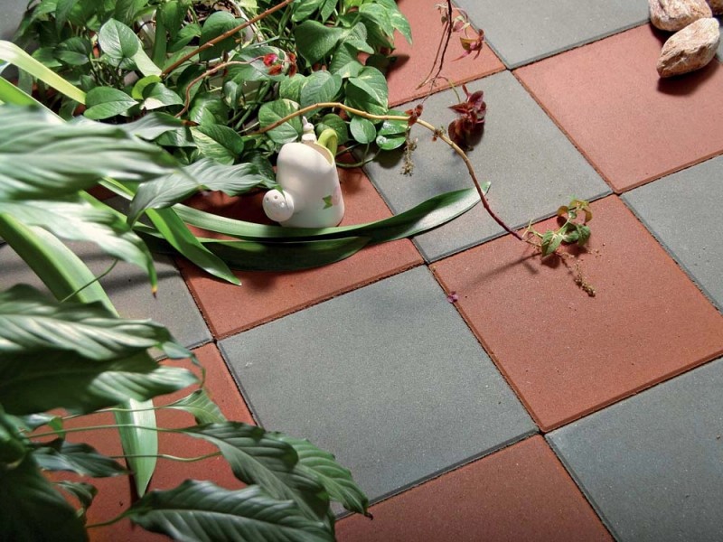 Płyta brukowa 35x35x5cm szara chodnikowa tarasowa