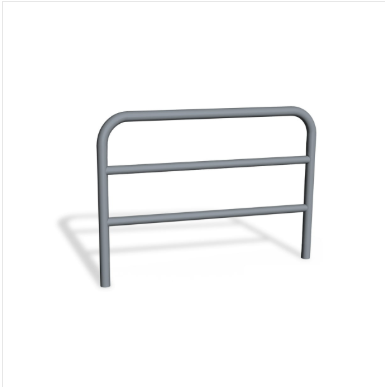 Barierka drogowa U12a oc+żółty 200x150cm fi 48,3mm