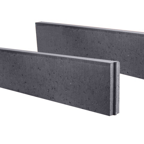 Obrzeże 6x20x100cm do kostki betonowe kolor grafit