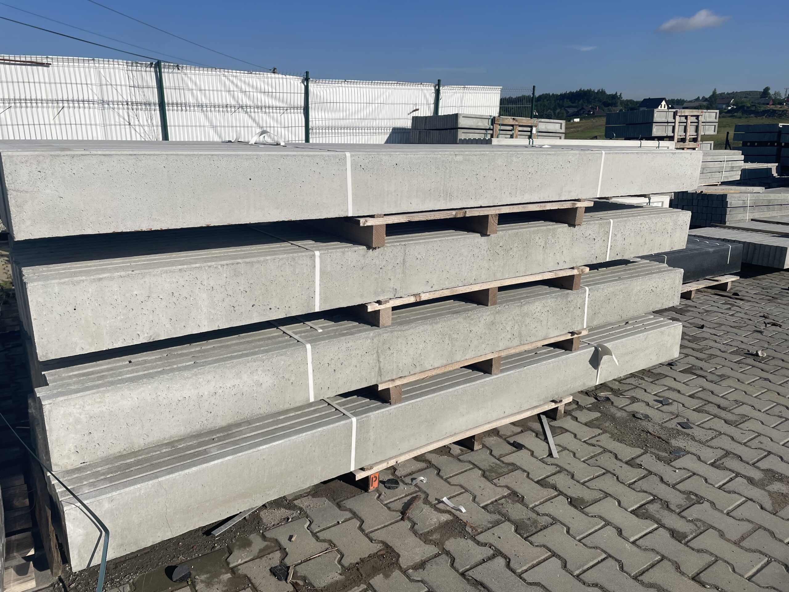 Podmurówka betonowa 3mb 300x20x5cm pełna gładka