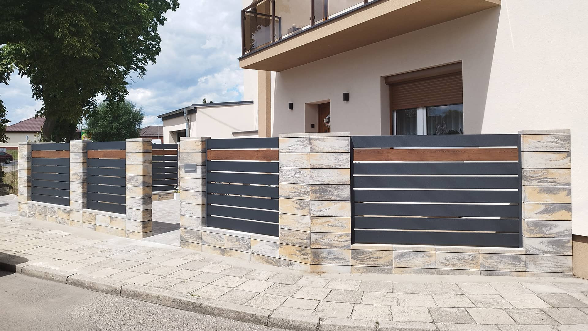 Profil aluminiowy 100x20mm 600cm ciemny orzech