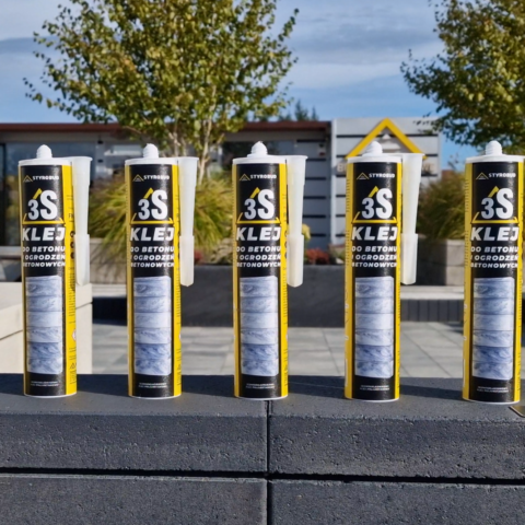 Pustak ogrodzeniowy 36x36cm FINI grafit