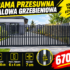 Brama przesuwna grzebieniowa 150x400cm 7
